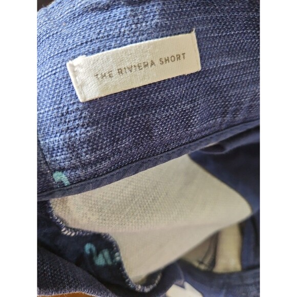 Loft Womens Blue Flamingo Shorts Size 10 Riviera Short Cotton - Picture 7 of 8